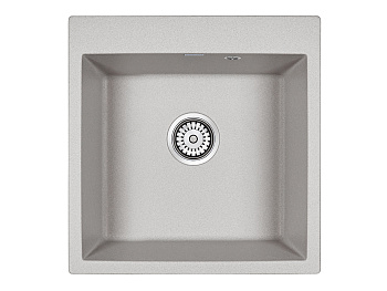 Кухонная мойка Paulmark KANTE 50 PM105152-GR 51х52 цвет серый